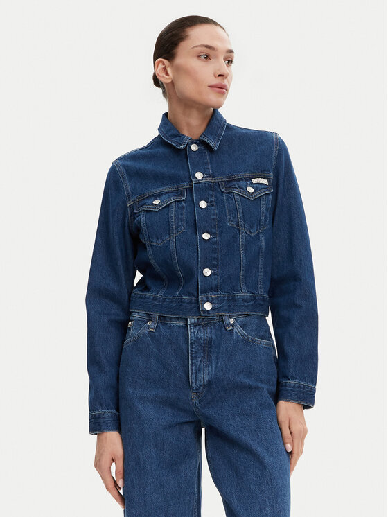

Джинсовая куртка обычного кроя 90's J20J225183 Calvin Klein Jeans, синий