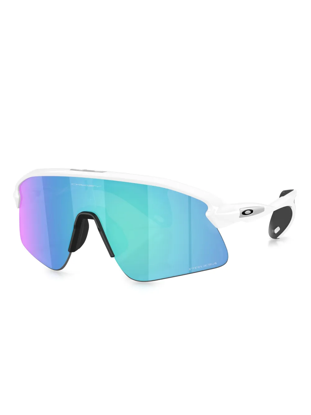 

Солнцезащитные очки в геометричной оправе Oakley, белый
