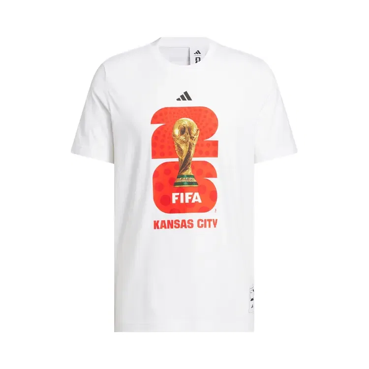Футболка Adidas FIFA World Cup 26 Host City Kansas City, белый
