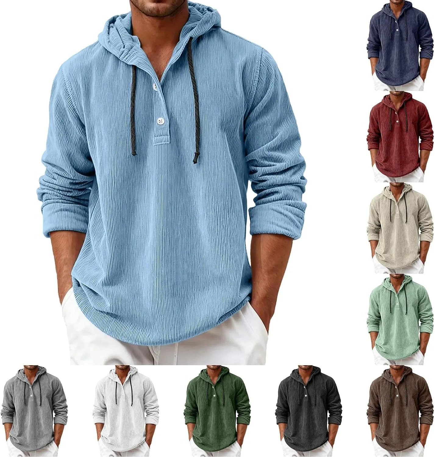 

Мужская толстовка с молнией, легкая, с капюшоном и карманом WWPPAION