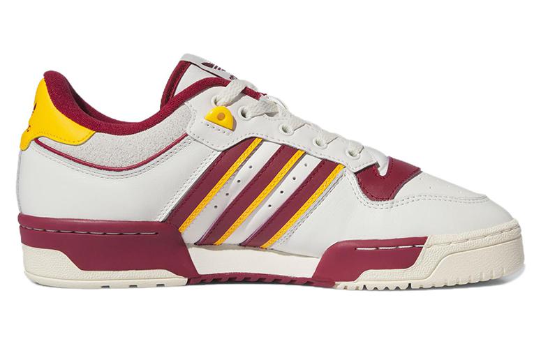 Rivalry Low Cloud White Shadow Red Adidas Originals, белый красный желтый — фото 3