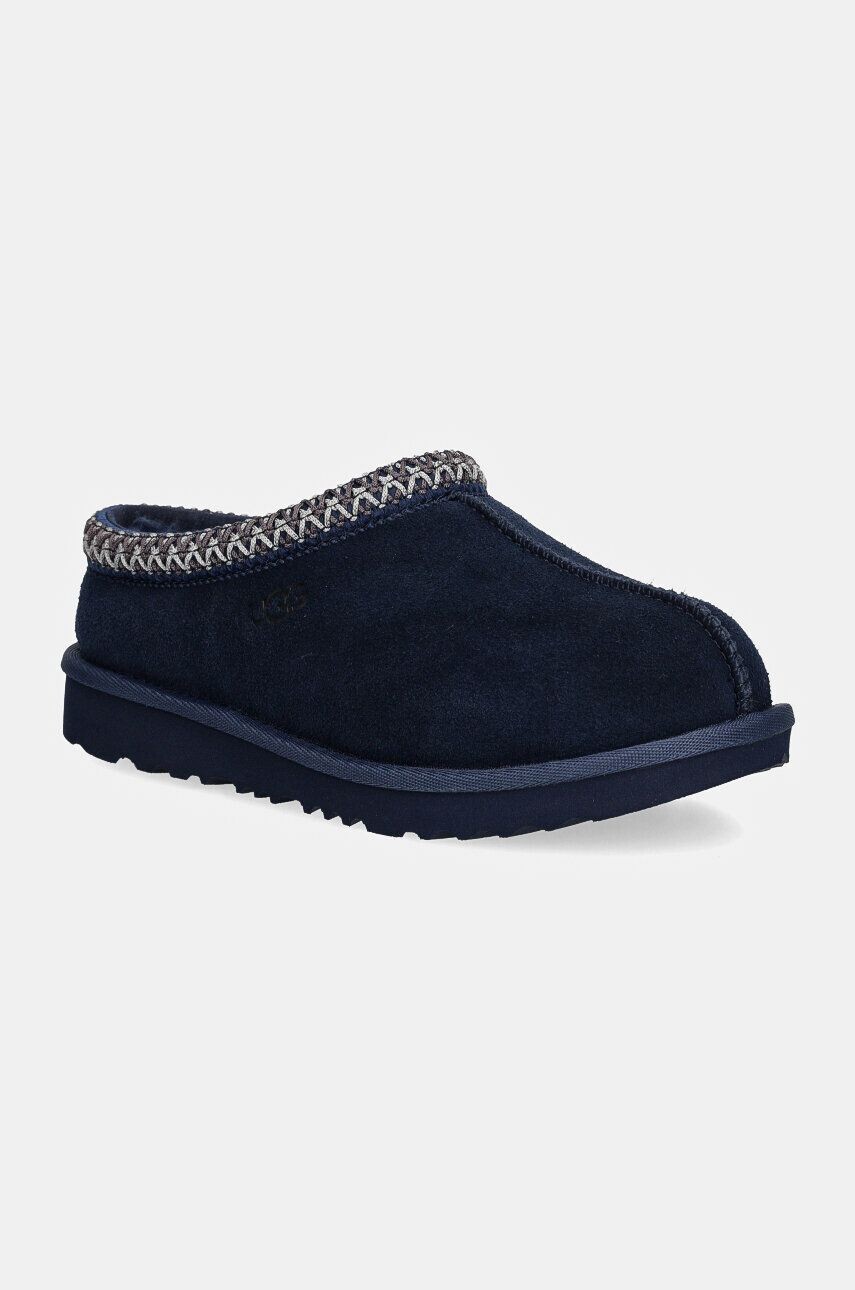 

Замшевые тапочки UGG baby K TASMAN II, темно-синий