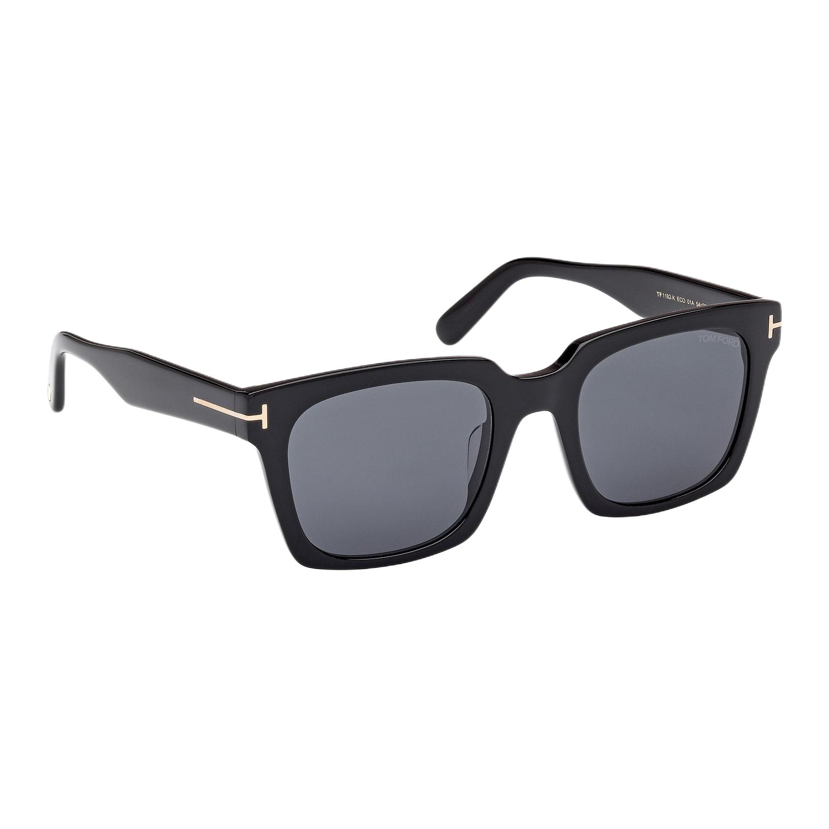 TOM FORD Солнцезащитные очки TF Plate Irregular Shape Unisex Black — фото 3