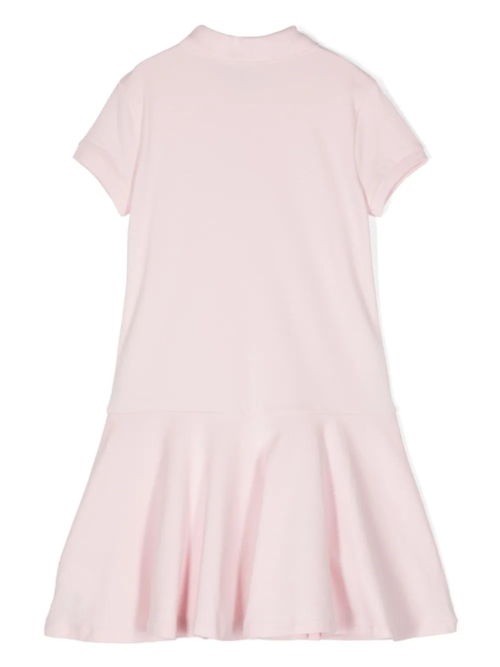 Платье с логотипом Polo Pony POLO RALPH LAUREN KIDS, розовый — фото 2