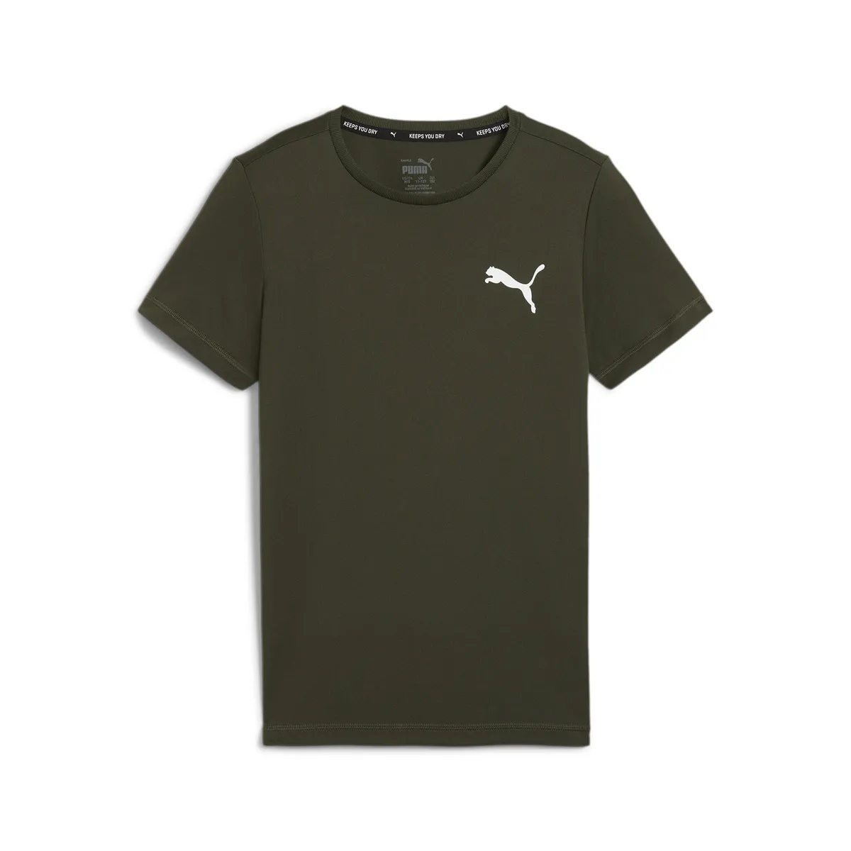 

ФУТБОЛКА PUMA "ФУТБОЛКА С МАЛЕНЬКИМ ЛОГОТИПОМ ACTIVE B", оливковый