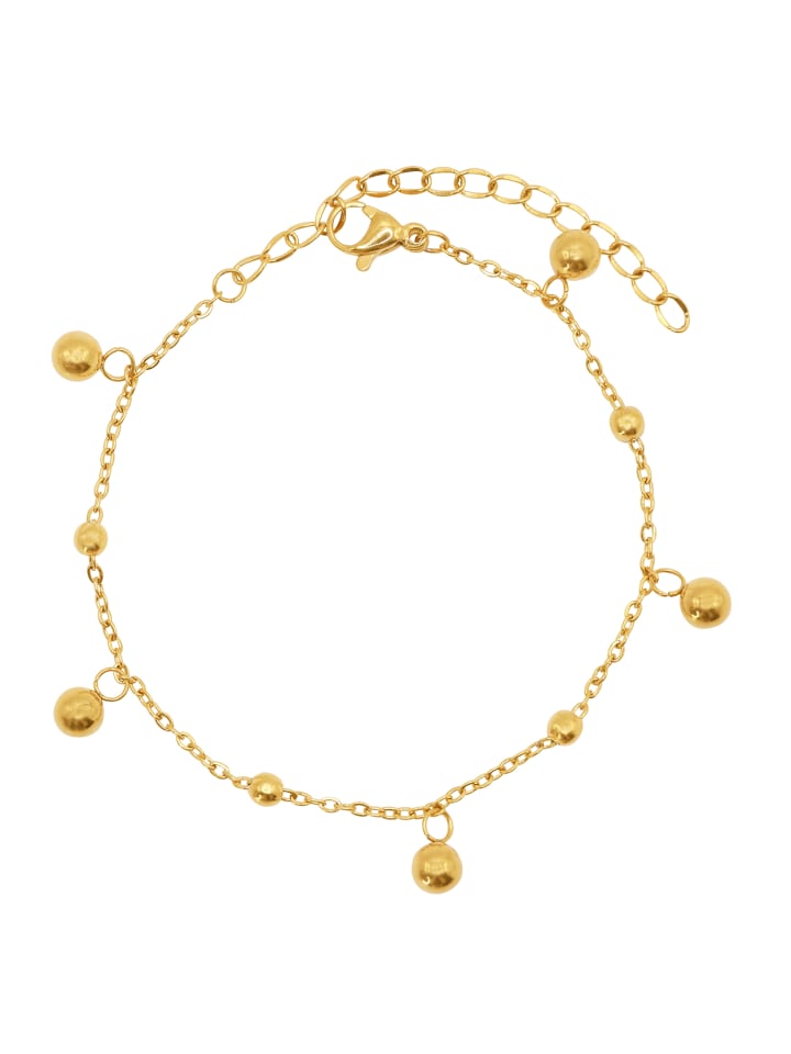 

Steel_Art Браслет с подвеской «Эмилия», золотистого цвета