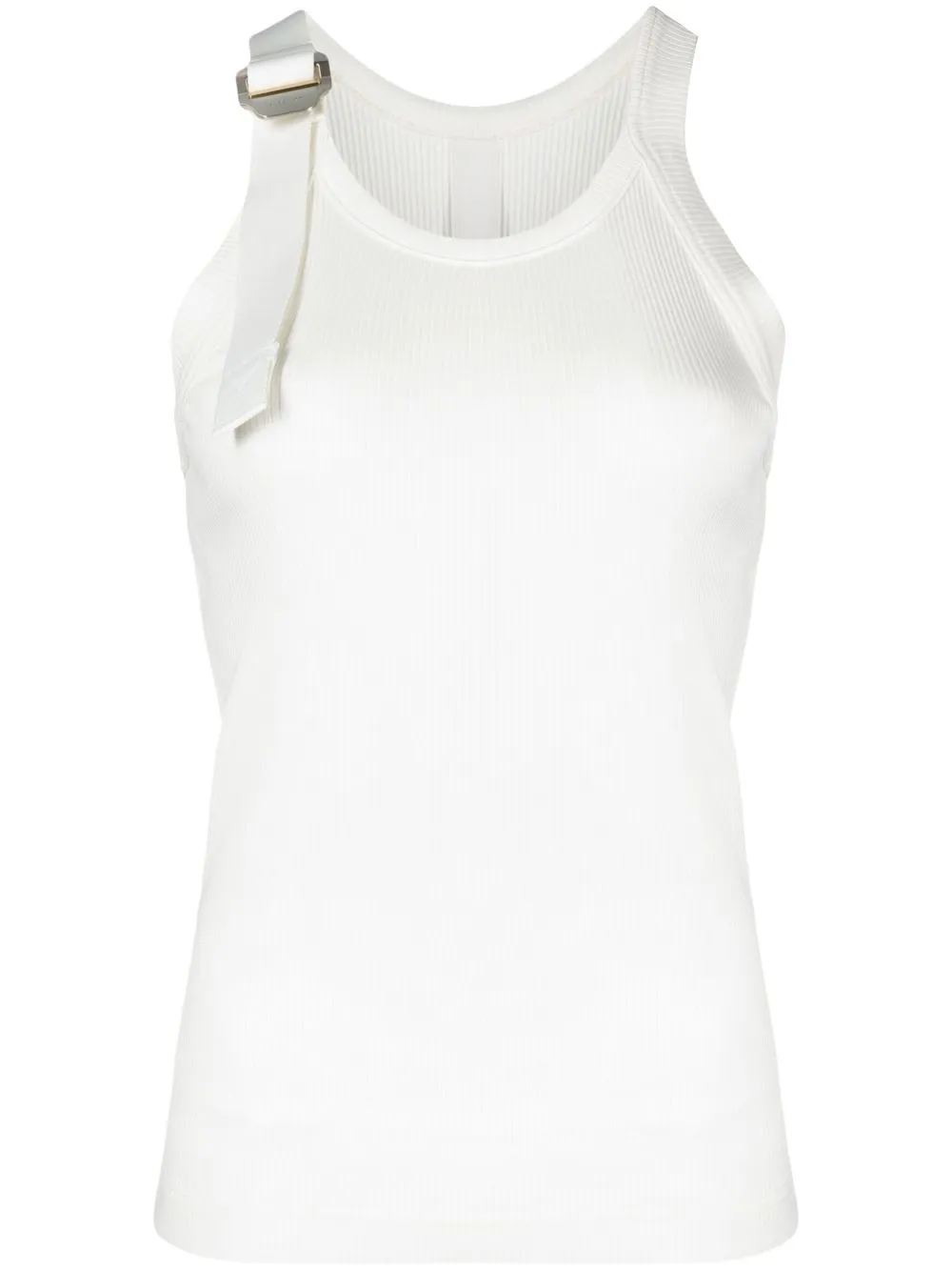

Топ с пряжками Dion Lee, белый
