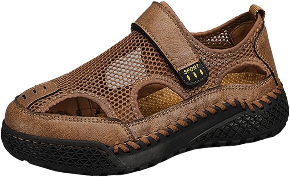 

Мужские сандалии Asifn, повседневная мода, дышащие, удобные, легкие, для улицы, с нескользящей подошвой, летние, для пляжа, плавания и спортивной воды, коричневый