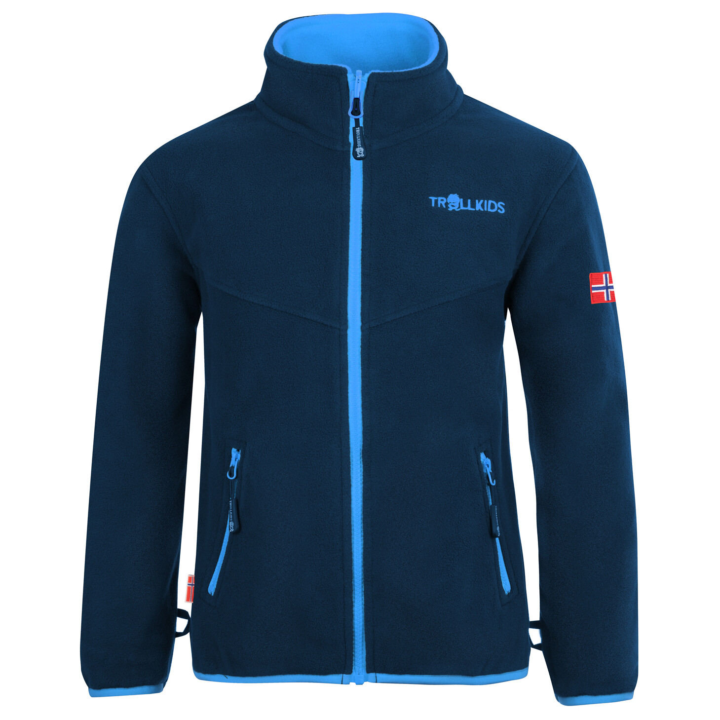 

Флисовая жилетка Trollkids Kids Oppdal XT, цвет Navy/Medium Blue