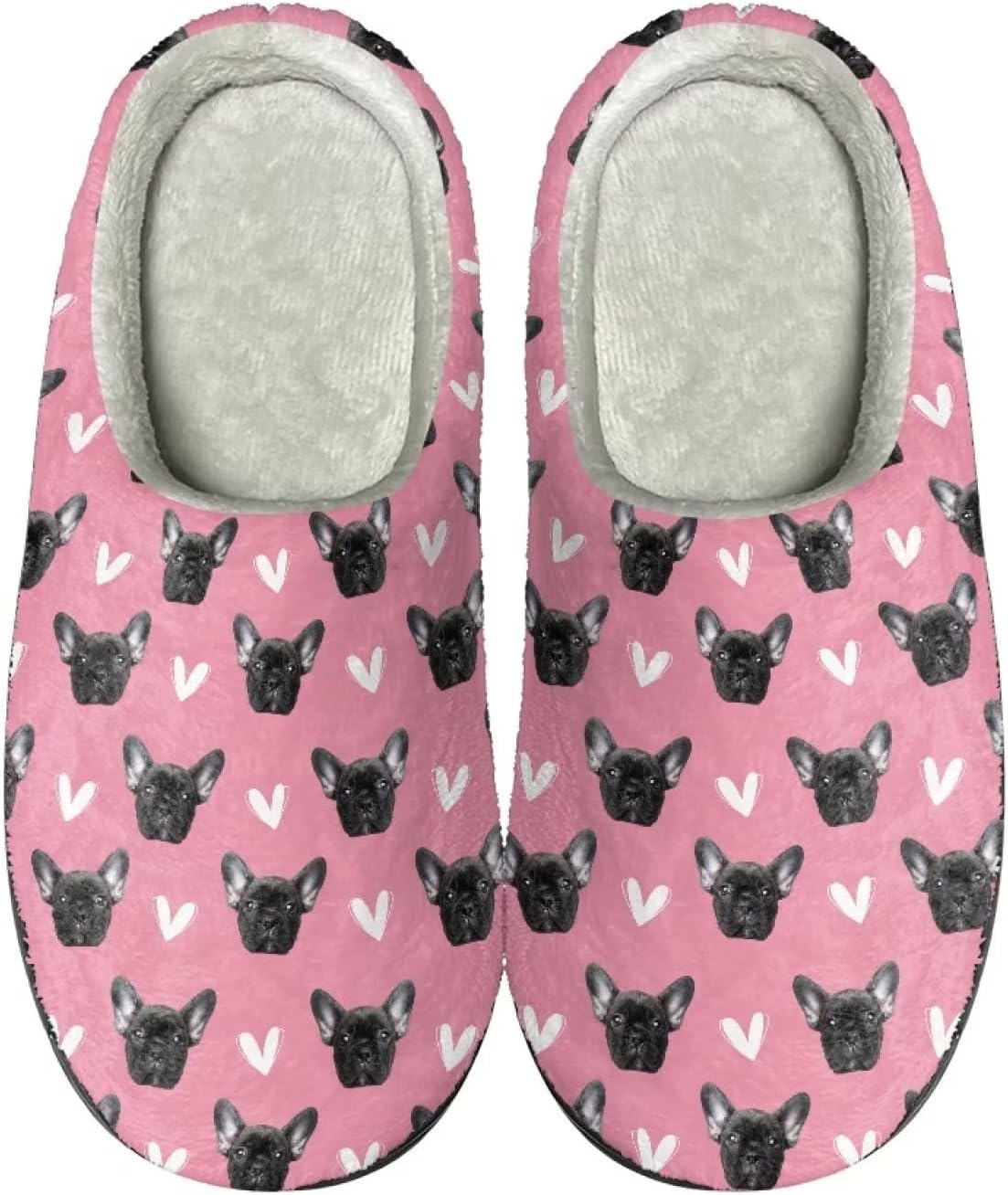 

Тапочки Baxinh Scuff для женщин и мужчин, мягкие теплые домашние тапочки для использования в помещении и на улице, легкая обувь с противоскользящей подошвой, черный/розовый