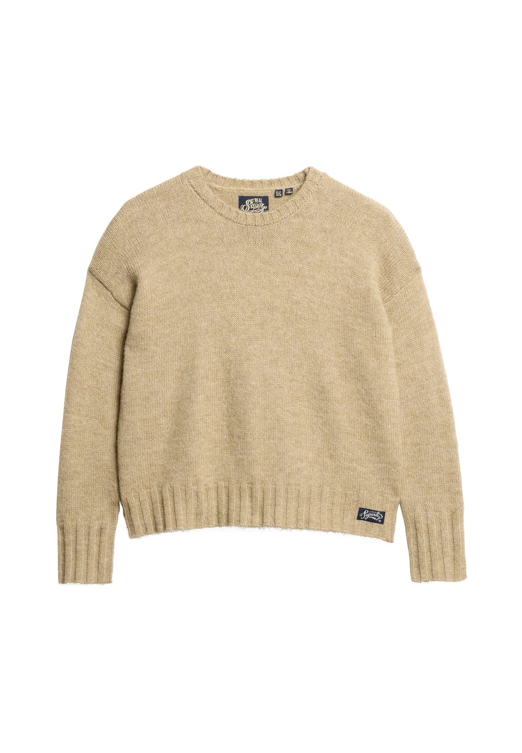 

Джемпер CREW NECK Superdry, коричневый