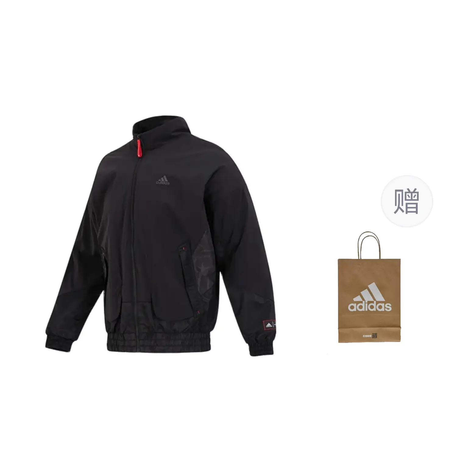 

Куртка мужская черный Adidas