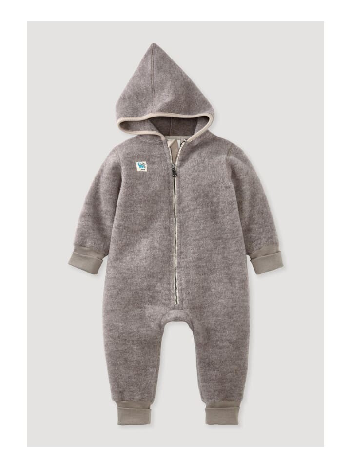 

Комбинезон Hessnatur Wollfleece, цвет greige