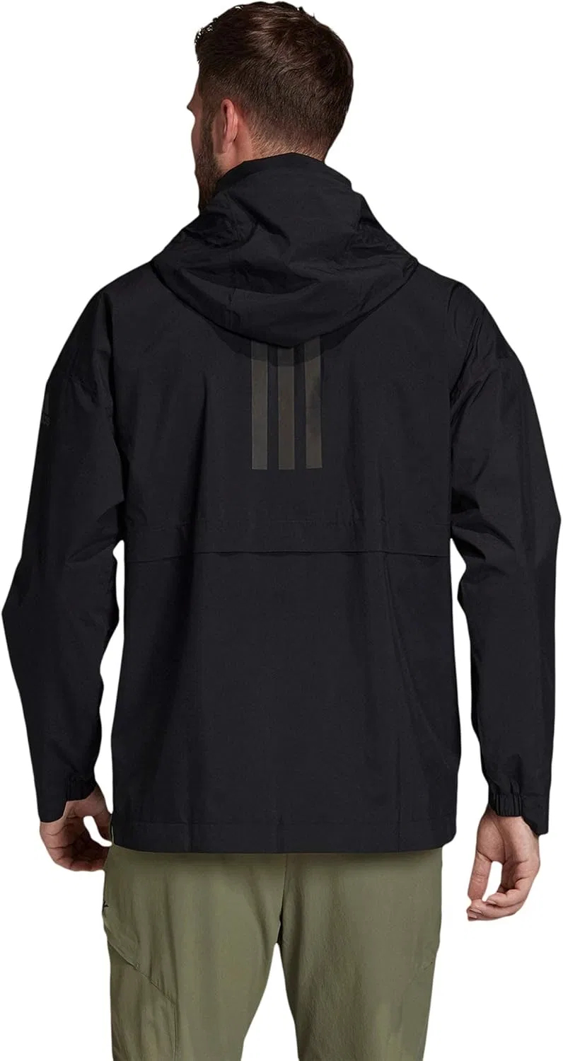 Дождевик мужской adidas Urban Rain.RDY, черный — фото 4