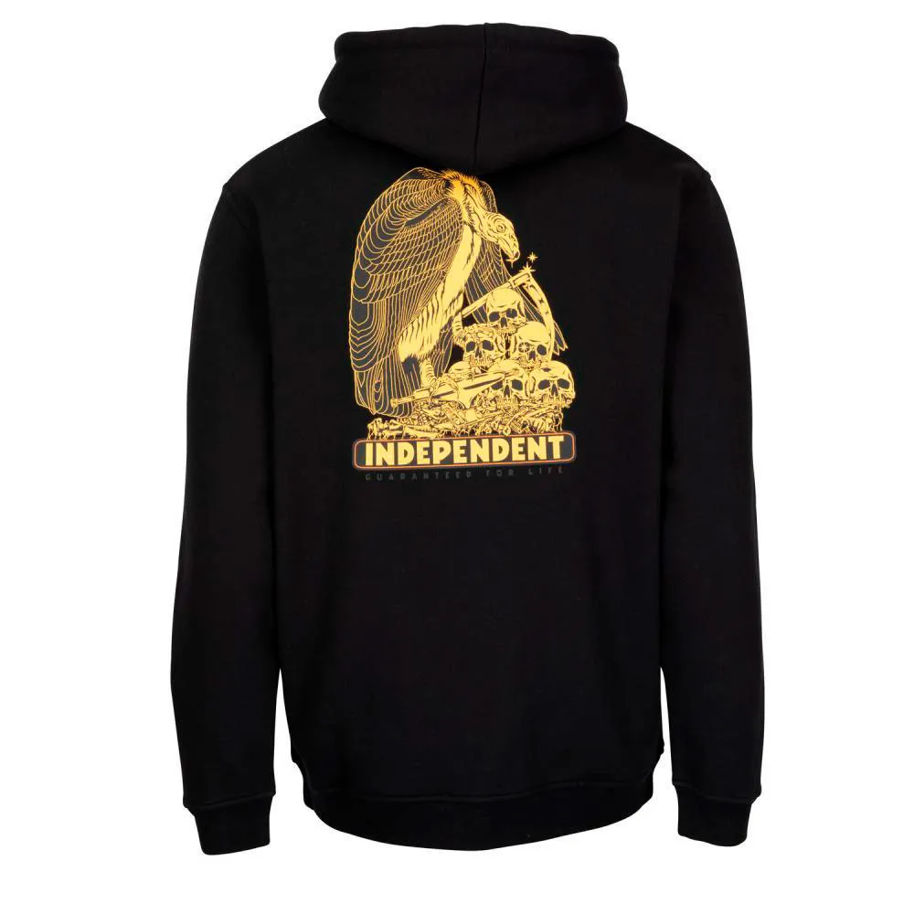 

Толстовка Independent Gfl boneyard full zip, черный