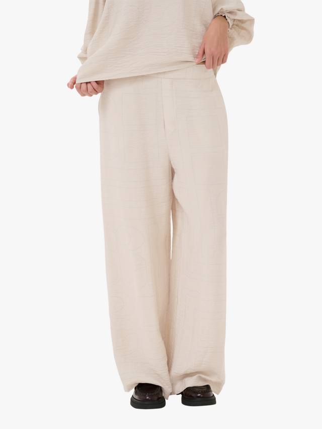 

Широкие повседневные брюки с графическим принтом kelly MY ESSENTIAL WARDROBE, цвет Oatmeal