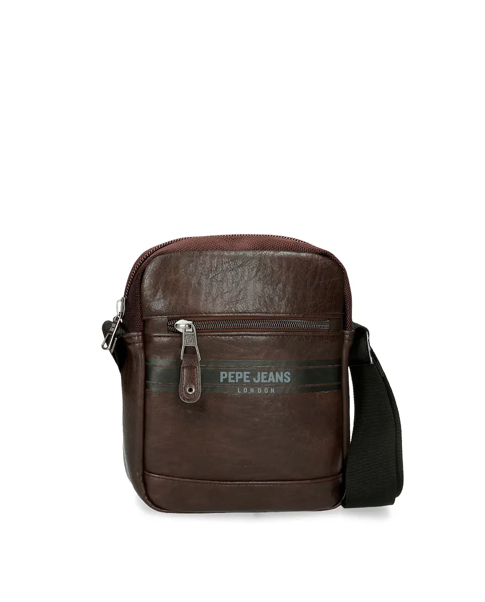 

Мужская коричневая сумка через плечо Horley Pepe Jeans