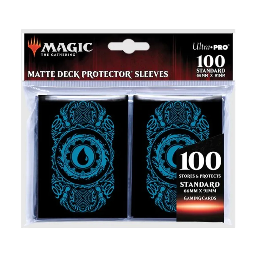 

Мана 7 – Остров (100), Official Magic - The Gathering Sleeves - Mana & Lands