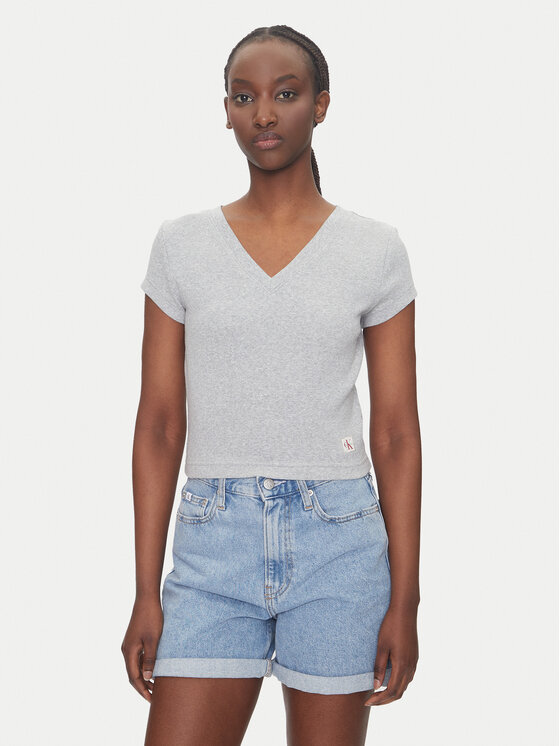 

Футболка обычного кроя LV047C910G Calvin Klein Jeans, серый