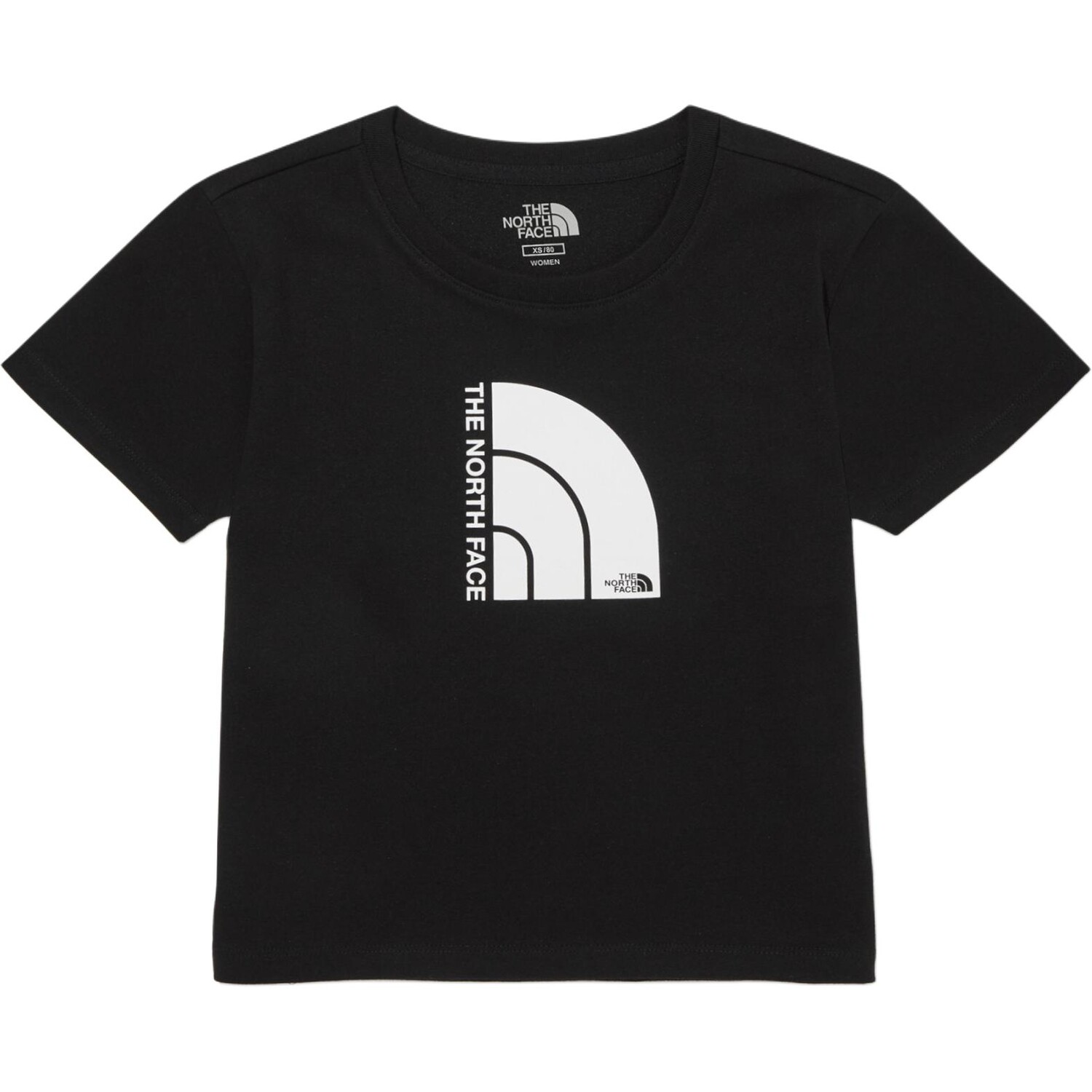

Футболка женская черная The North Face