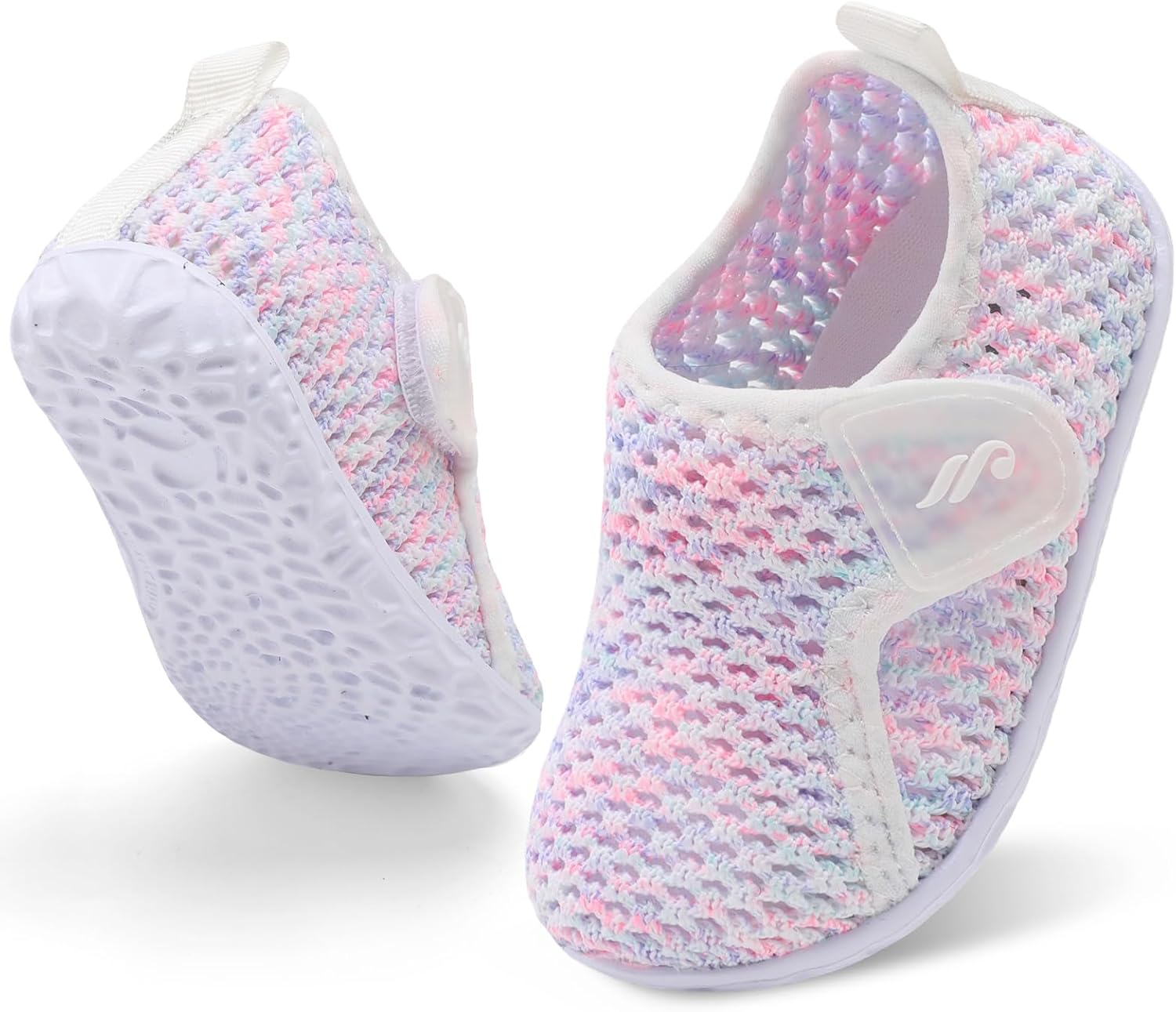 

Детские обувь для плавания JIASUQI для мальчиков и девочек, для бассейна, пляжа, прогулок, спортивные сандалии и кроссовки, белый