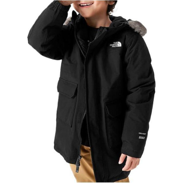 

Детские пуховики/жилеты The North Face, черный