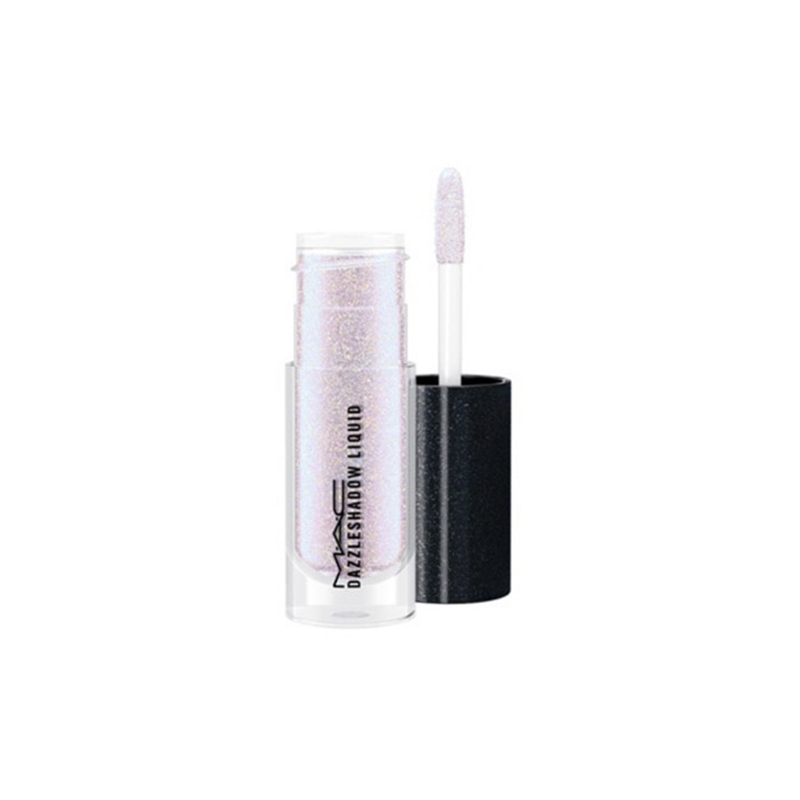 MAC Жидкие тени для век Sparkling Star, легко растушевываются, натуральный цвет, стойкая текстура, розовый подтон, персиковый, золотой, сиреневый, 4,6 г — фото 2