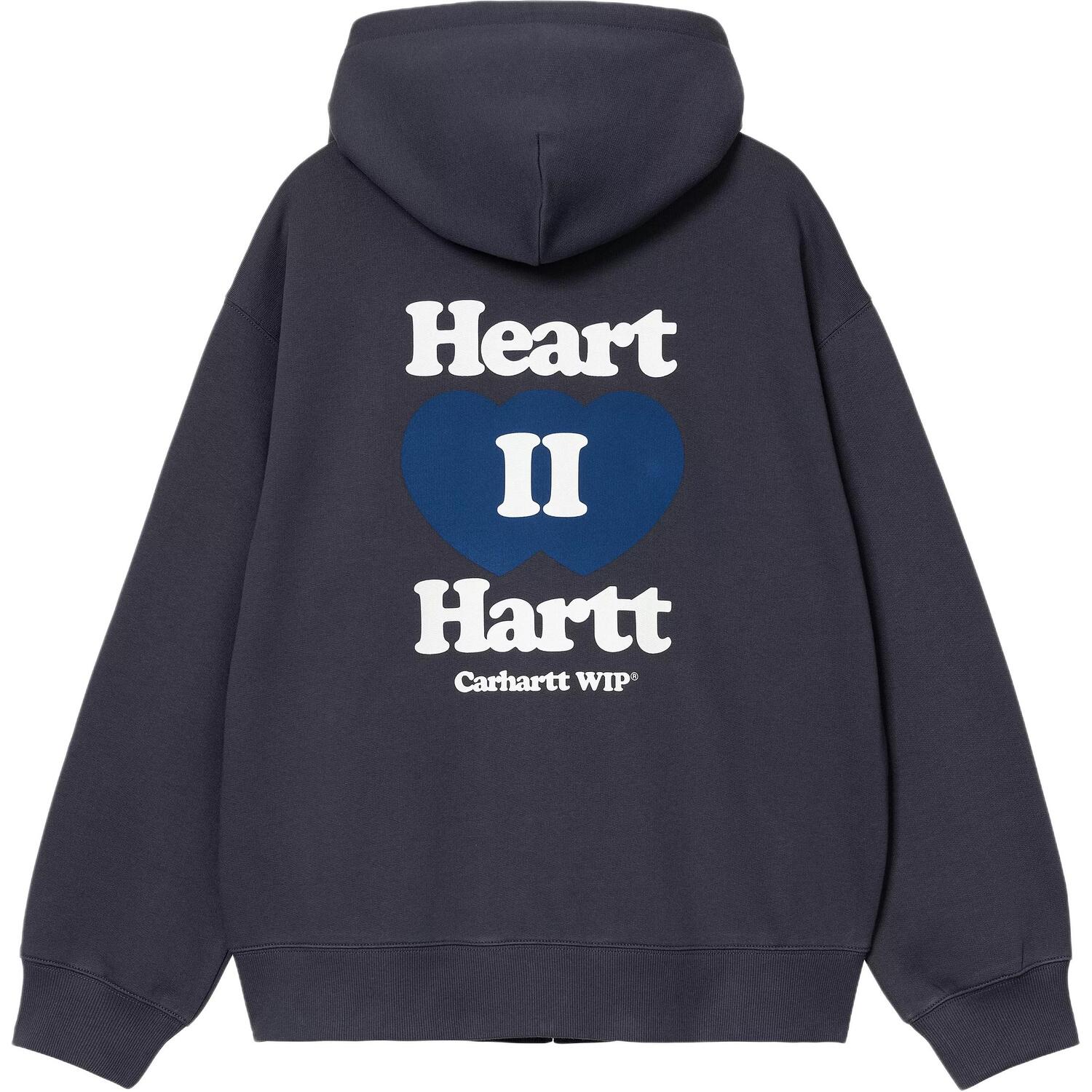 

Carhartt WIP Толстовка с молнией Heart Ii Hartt, Blue