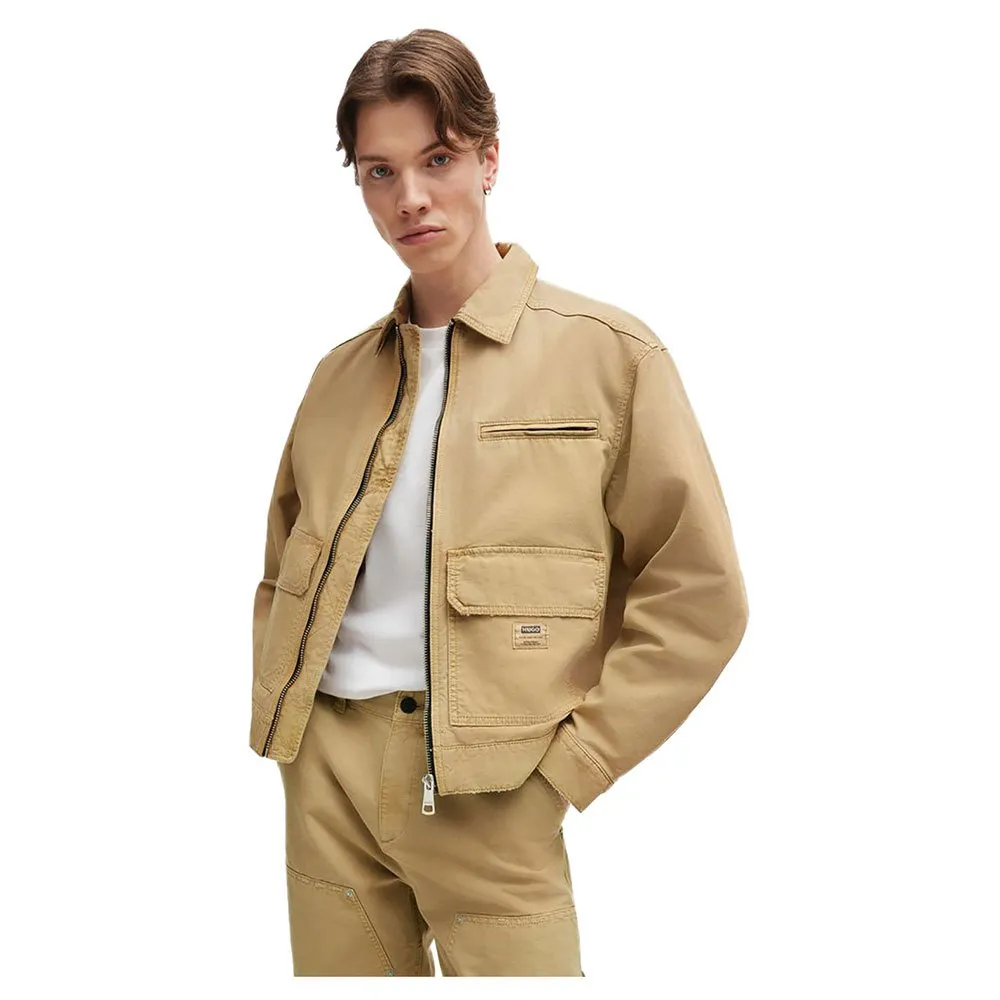 

Куртка HUGO Bain 243D1 BLUE, бежевый