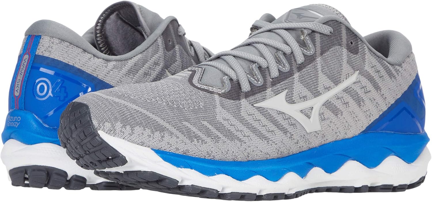 Мужские беговые кроссовки Mizuno Wave Sky 2, серый — фото 2