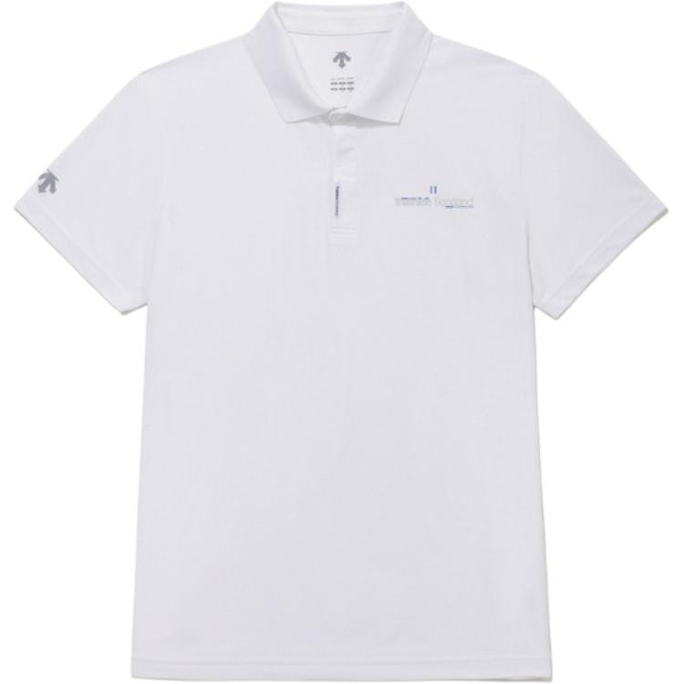 

Тренировочная polo футболка unisex DESCENTE, белый
