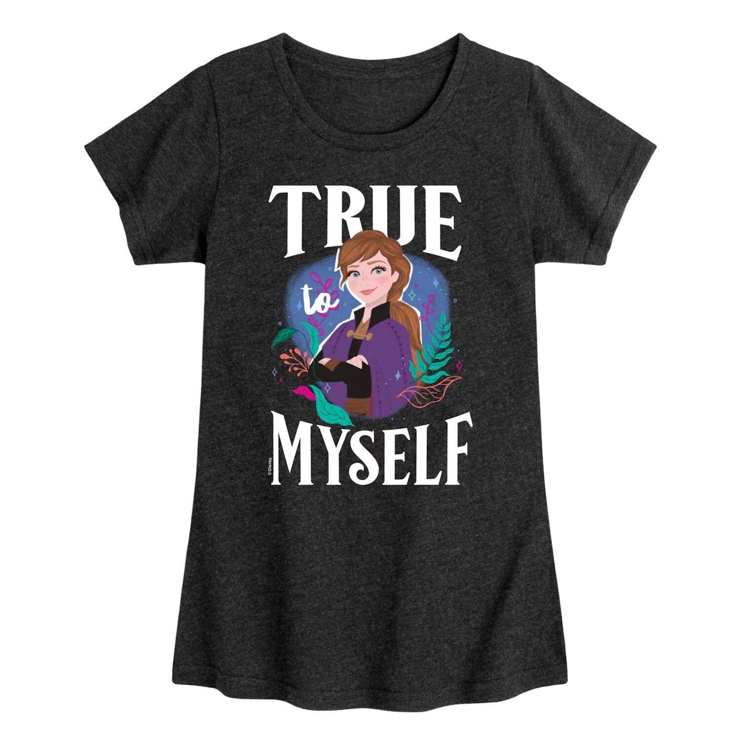 

Футболка Disney's Frozen Anna для девочек 7–16 лет с рисунком «Верный себе» Disney