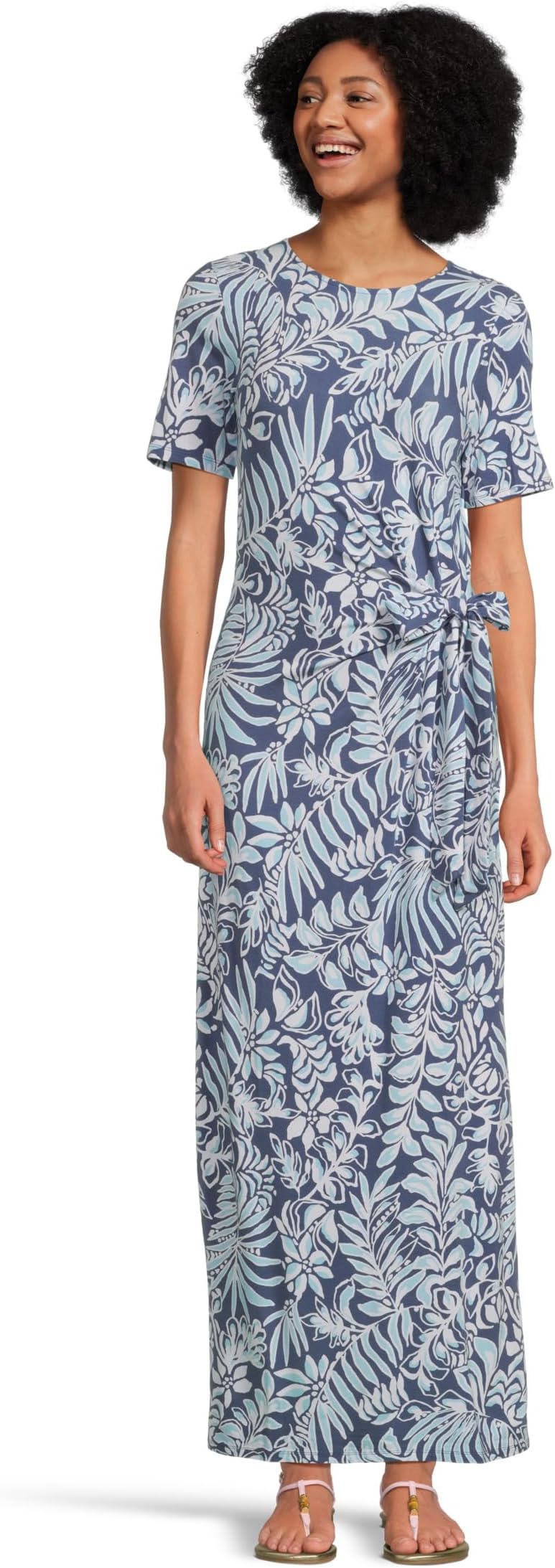

Платье Lilly Pulitzer Chace Maxi Dress, цвет Sapphire Pool Summer Shorelines