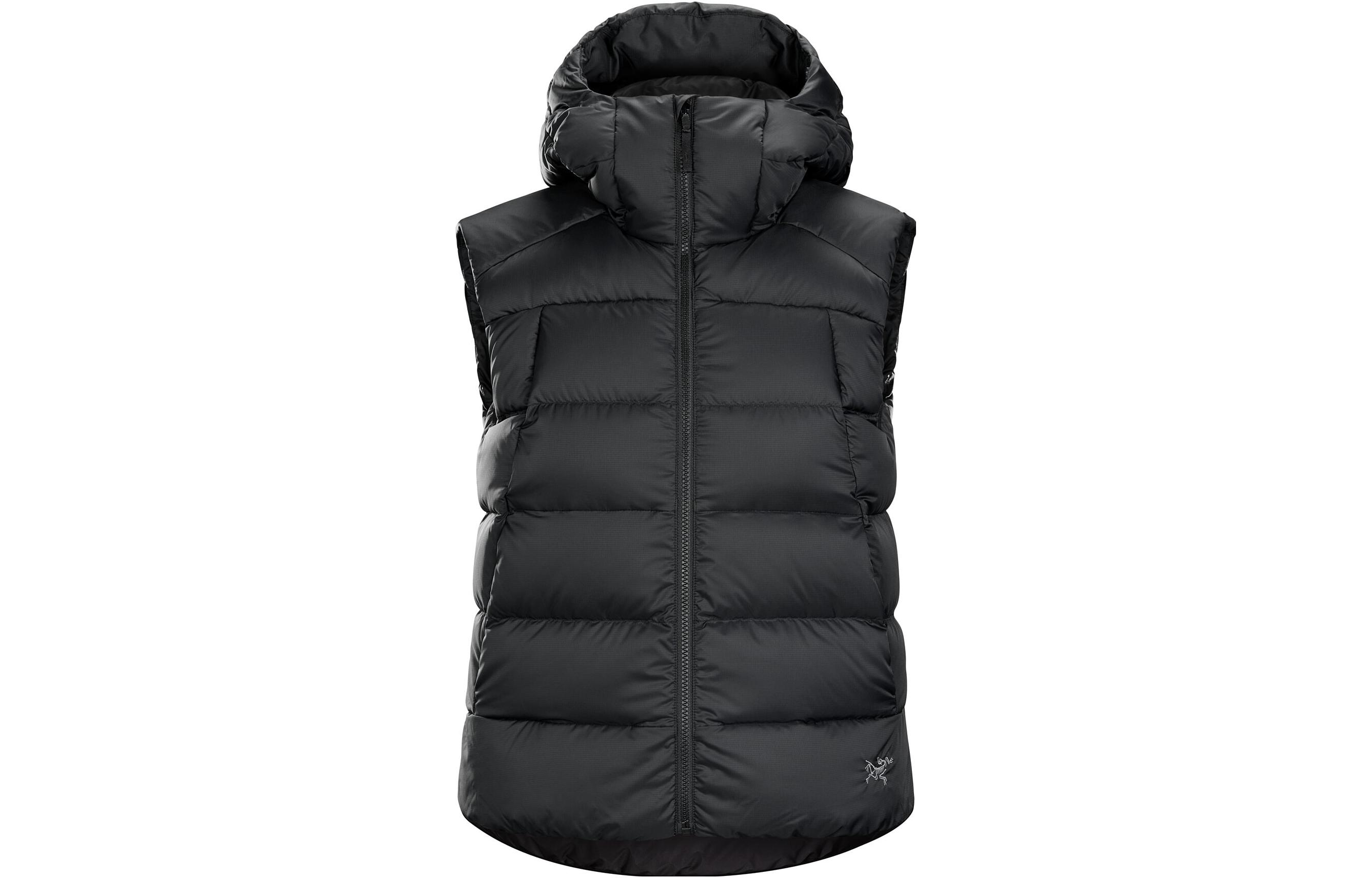 Arcteryx Женская пуховая жилетка THORIUM, Polar White/Arctic Silk — фото 4