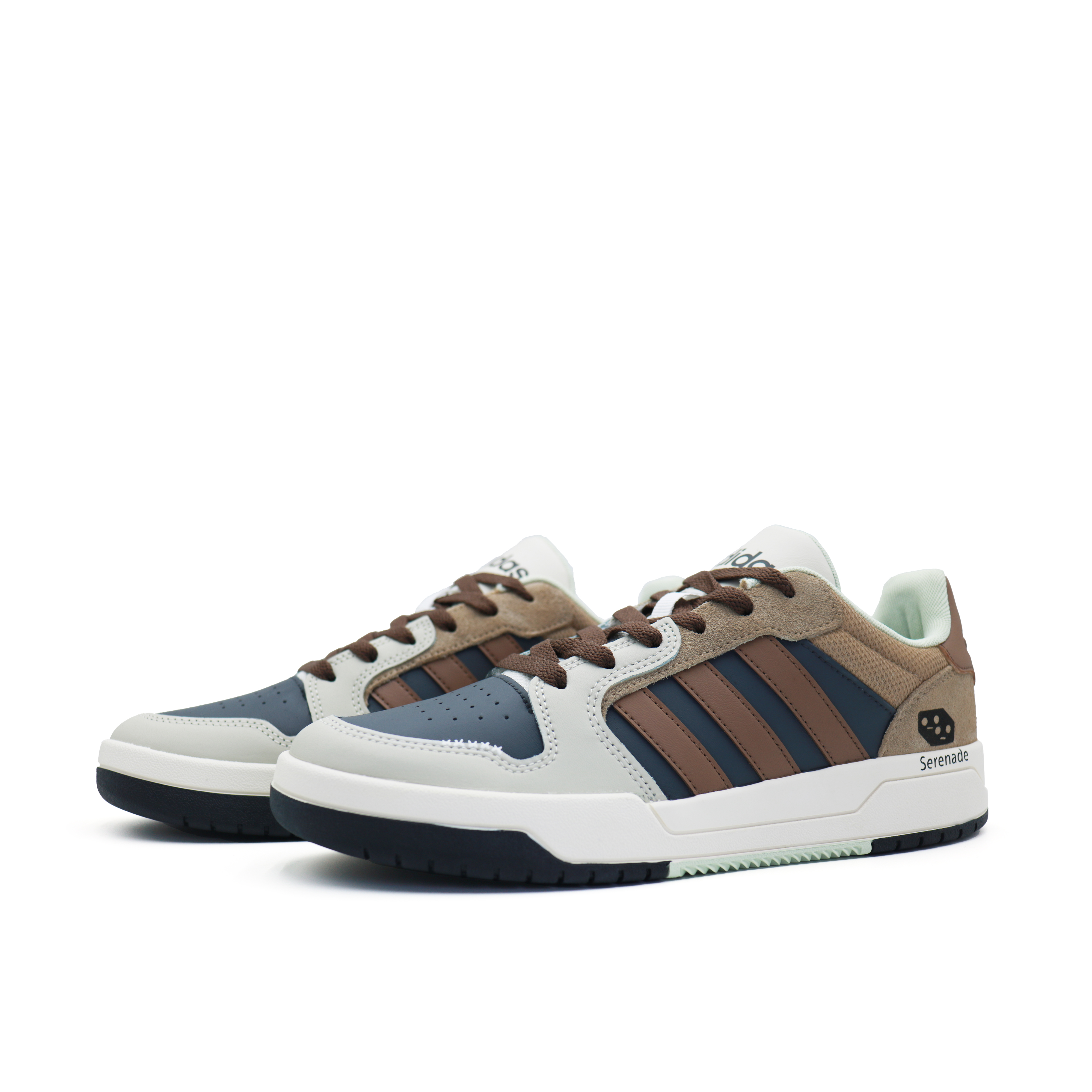Adidas ENTRAP устойчивые к истиранию дышащие низкие кроссовки для скейтбординга унисекс Brown — фото 3