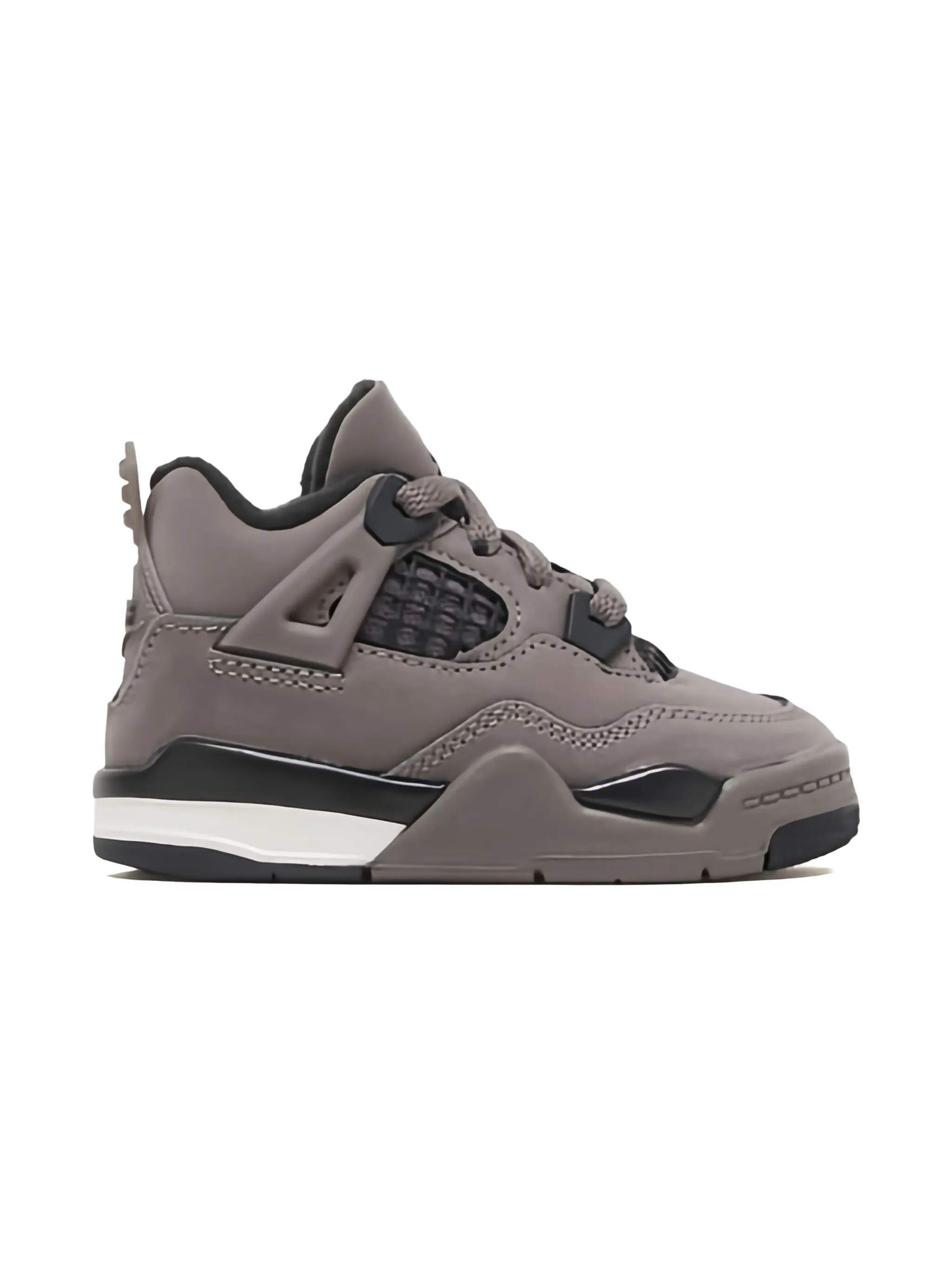 Кроссовки Jordan 4 Retro Jordan Kids, серый — фото 2