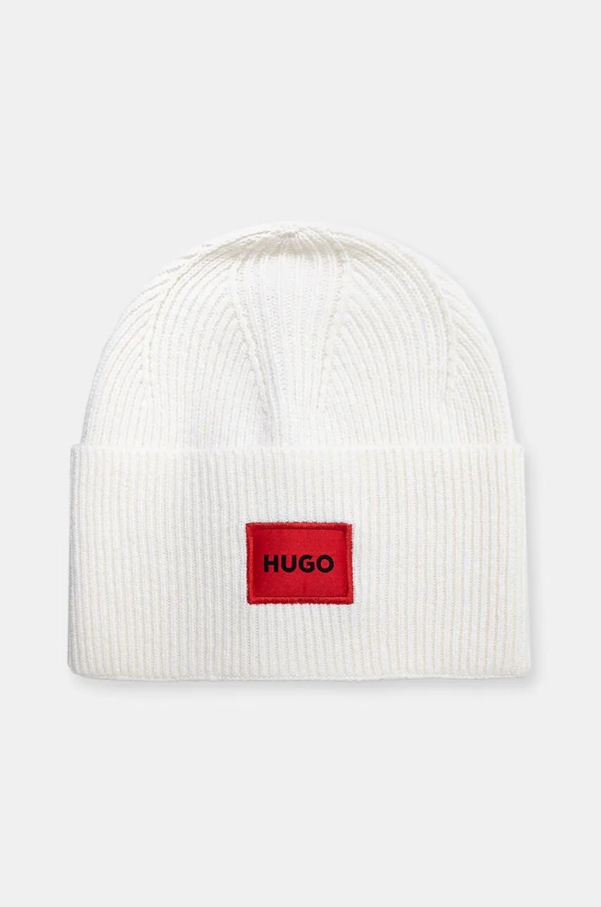

HUGO шерстяная шапка, бежевый