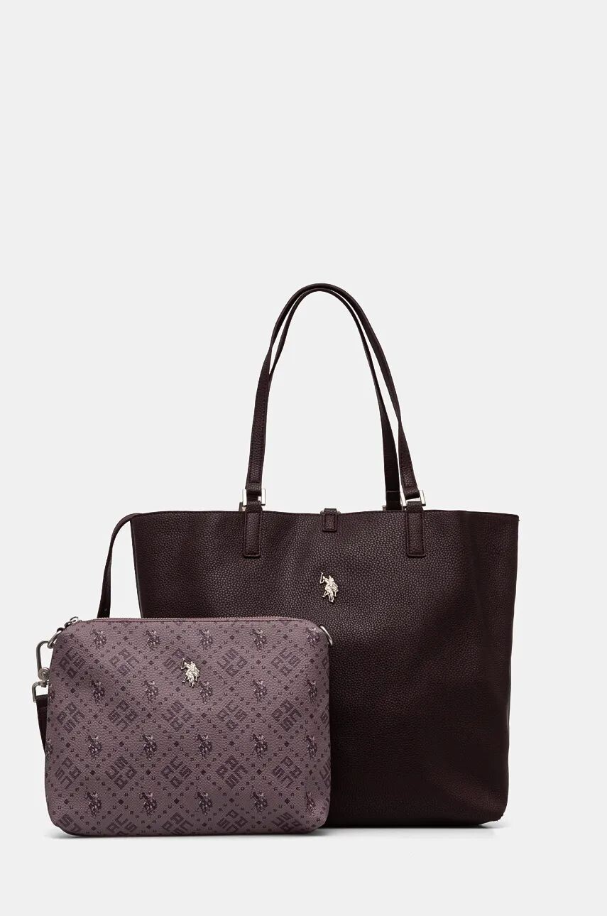 

U.S. Polo Assn. двусторонняя сумка Новый, фиолетовый
