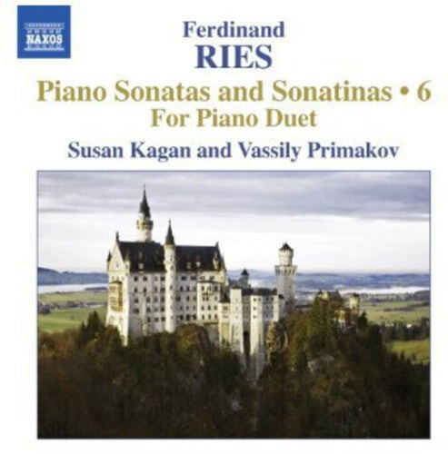 

CD диск Ries / Kagan / Primakov: Piano Sonatas 6: Three Sonatas for Piano Duet