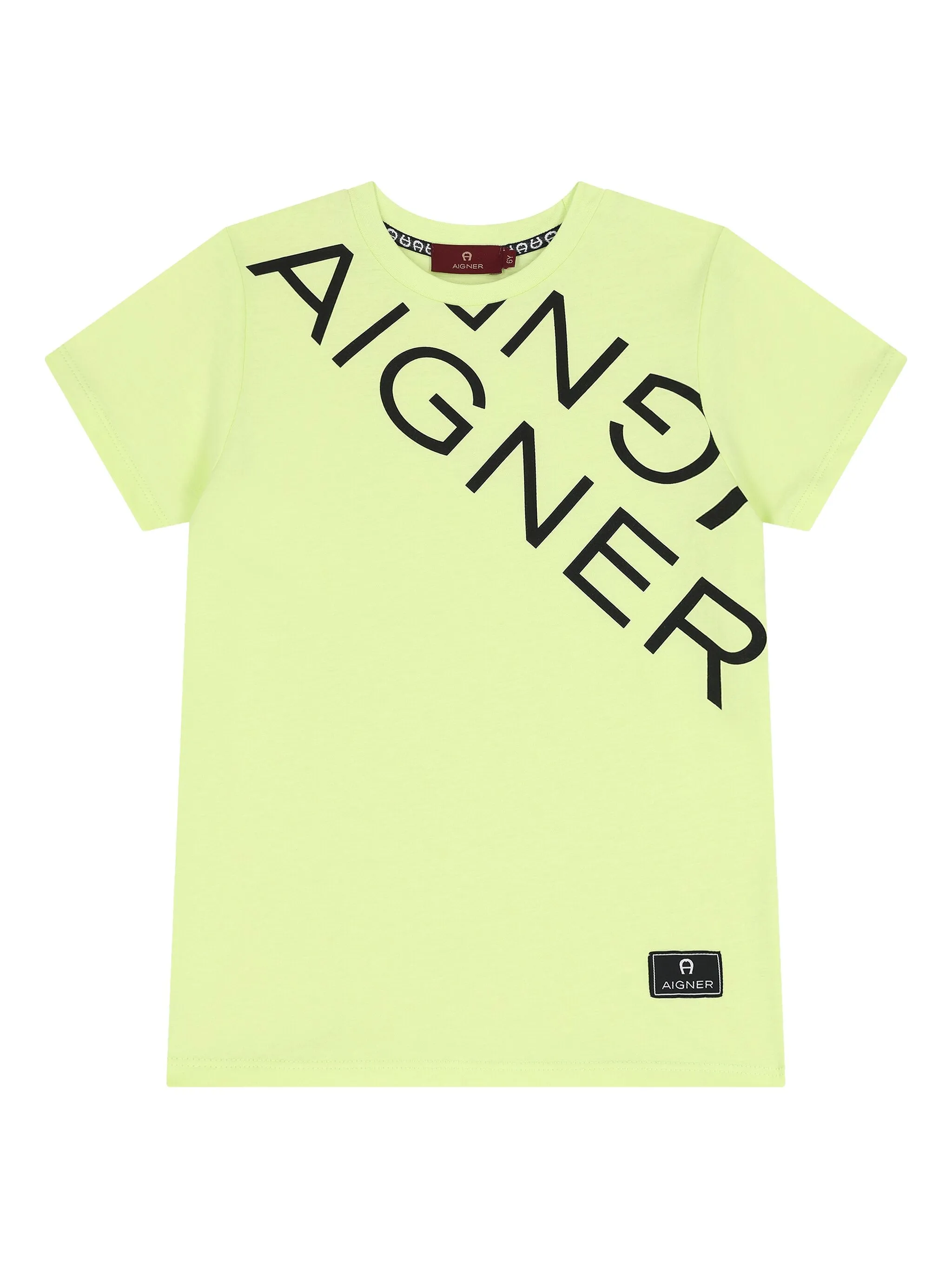 

Футболка с логотипом Aigner Kids, зеленый