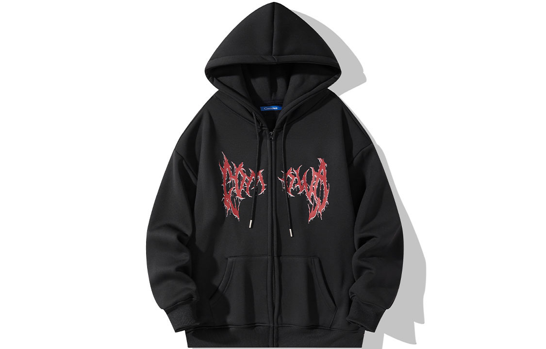 

Свитшот унисекс COMOWA, черный [с флисовой подкладкой и утепленный]