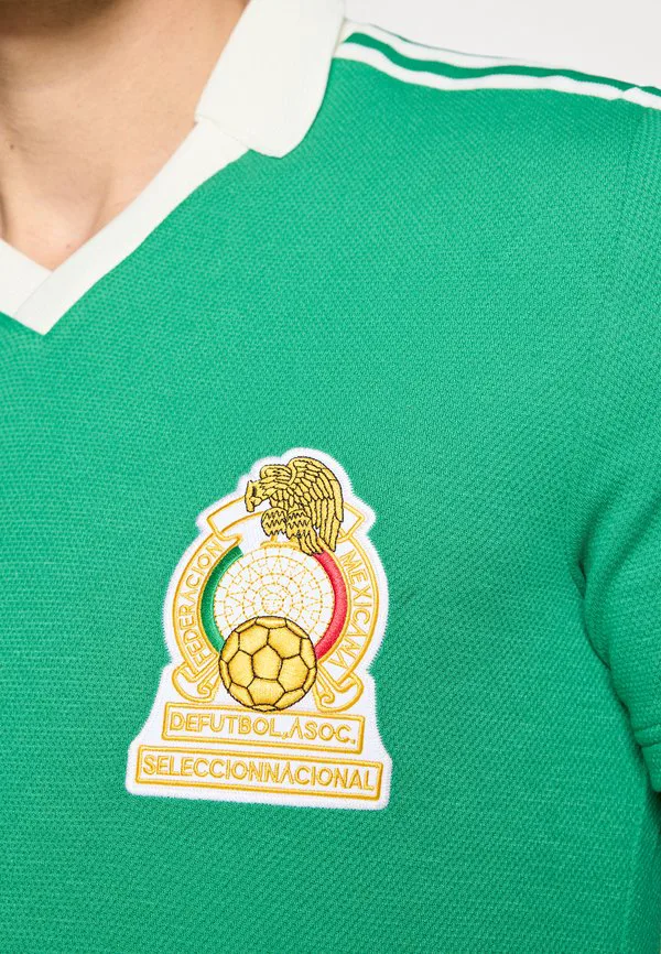 Домашняя футболка сборной мексики 1986 года Adidas Performance, Green — фото 4