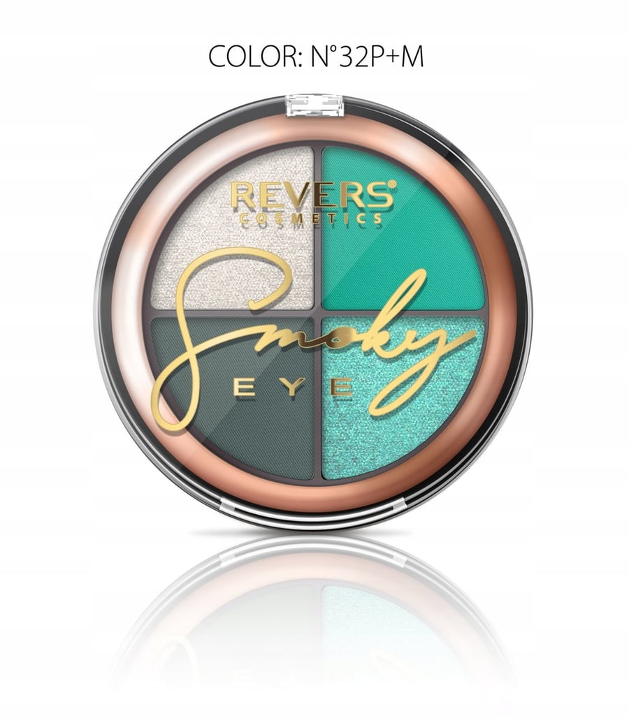 

Профессиональные стойкие тени для век Smoky Eye, 32 реверса Revers