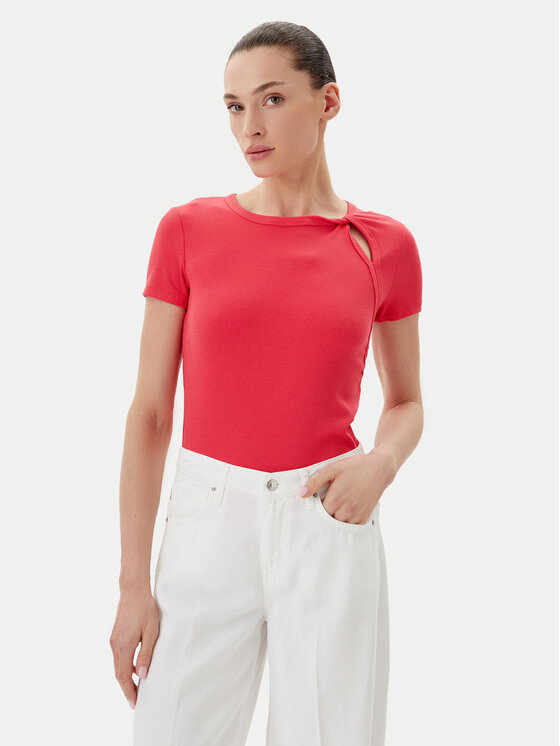 

Футболка обычного кроя P51H8APJ Dkny, красный