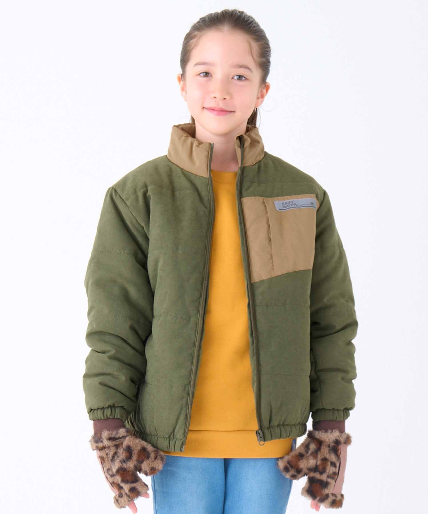 (K) Теплоизолирующая стеганая флисовая куртка KRIFF MAYER, KHAKI