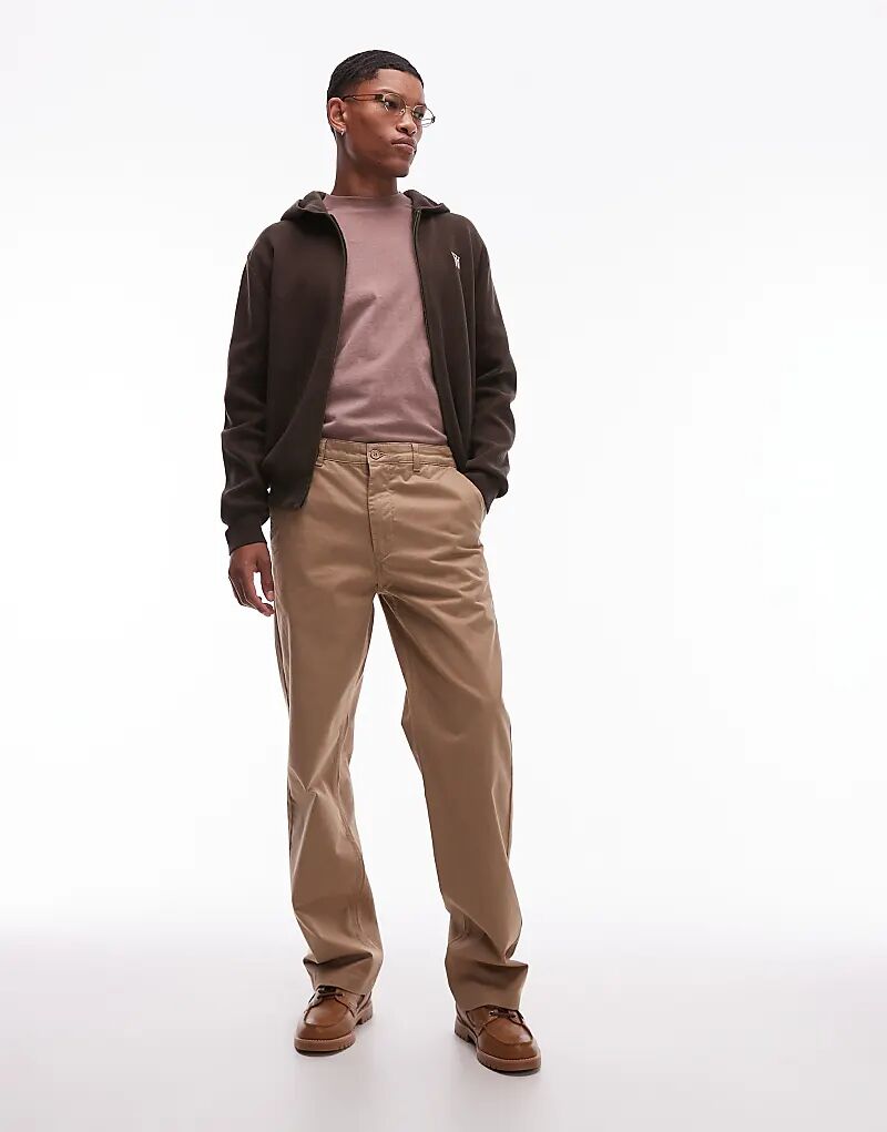 

Брюки-чиносы Double A By Wood Wood Silas из дуба