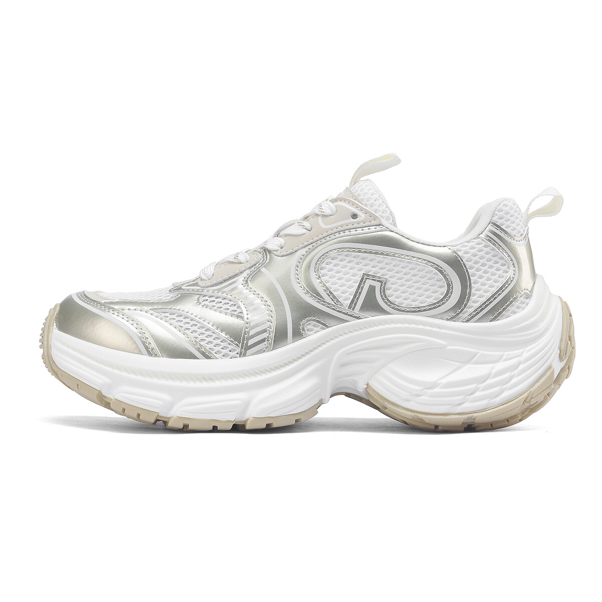 

Кроссовки D:FUSE SCANDINAVIA Chunky Sneakers Women's Low-Top, Бежевый, Кроссовки D:FUSE SCANDINAVIA Chunky Sneakers Women's Low-Top