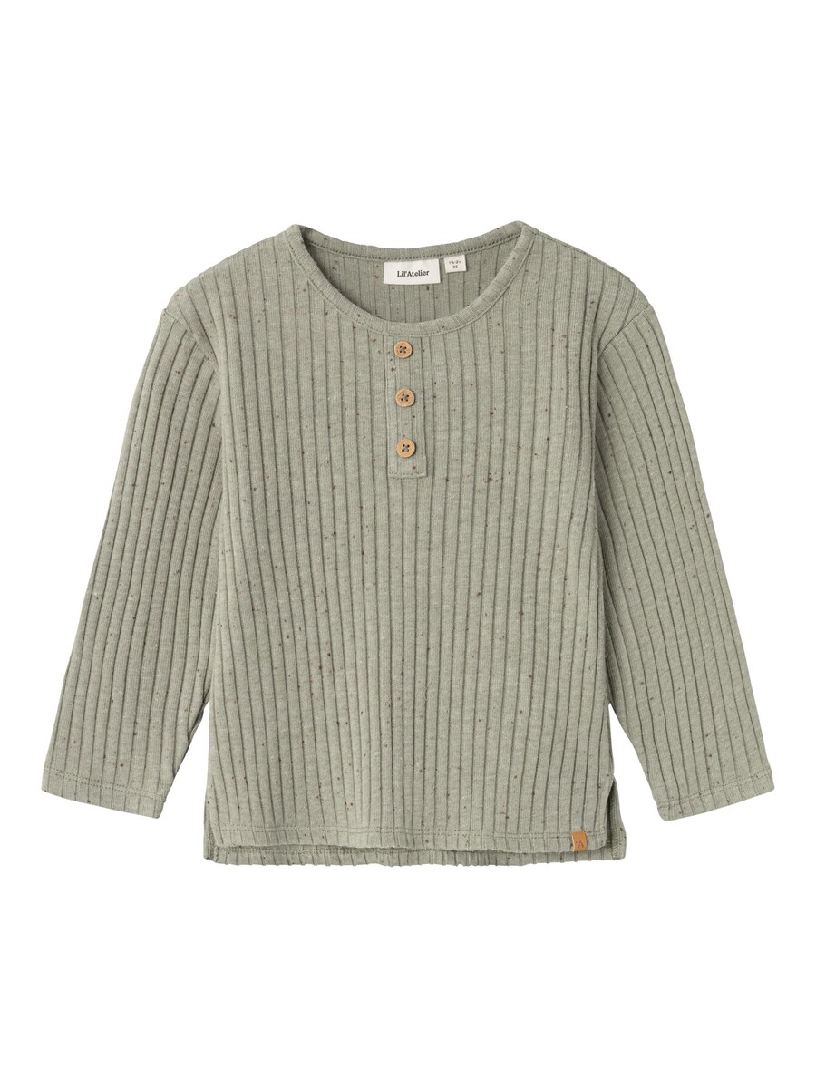 

Лонгслив NAME IT Shirt, зеленый
