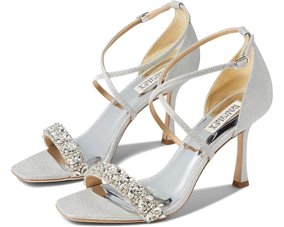 

Туфли Badgley Mischka Nala, серебряный