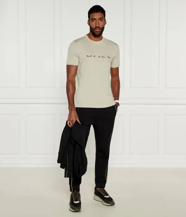 Футболка МОРСКАЯ regular fit Boss Green, бежевый — фото 2
